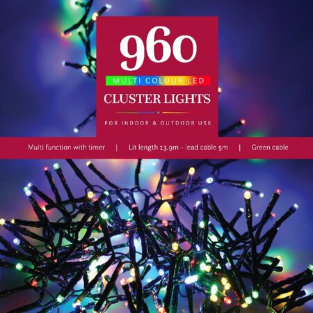 CLUSTER 960 MULTI LIGHTS 13.9M