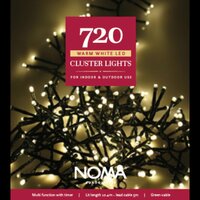 CLUSTER 720 WARM WHITE LIGHTS 10.4m