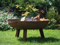 GLASTO FIRE PIT W/LEGS 75CM