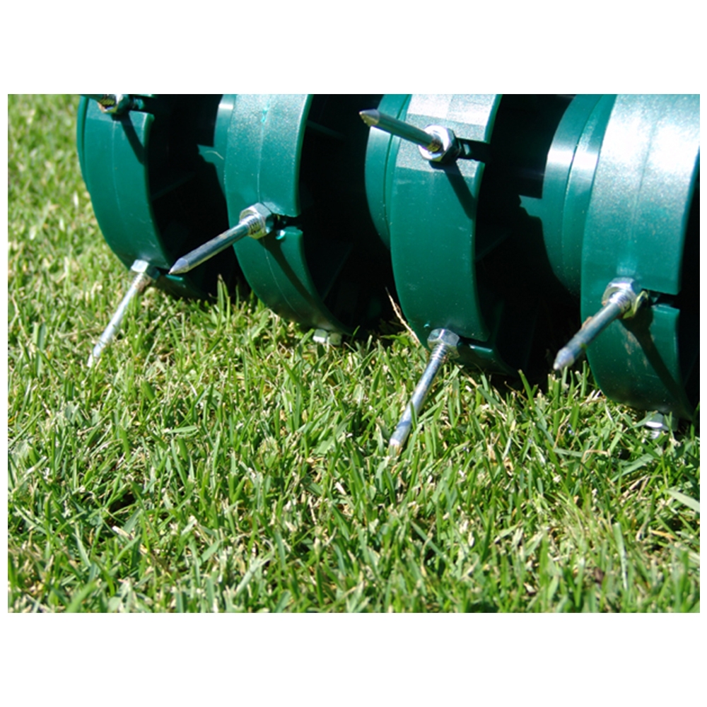 Greenkey lawn deals scarifier