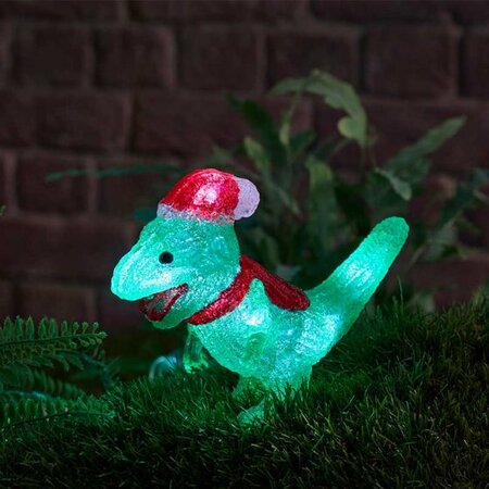 LED ACRYLIC DINO 26cm