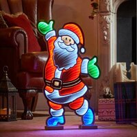 LED INFINITY FATHER CHRISTMAS 60cm