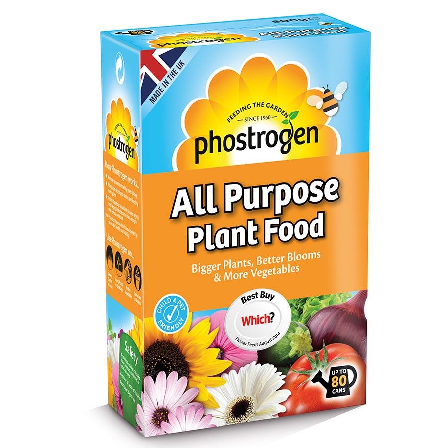 Phostrogen All Purpose Plant Food 800g 80 Can Thirsk Garden Centre