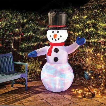 POP-UP SNOWMAN 1.2m LED