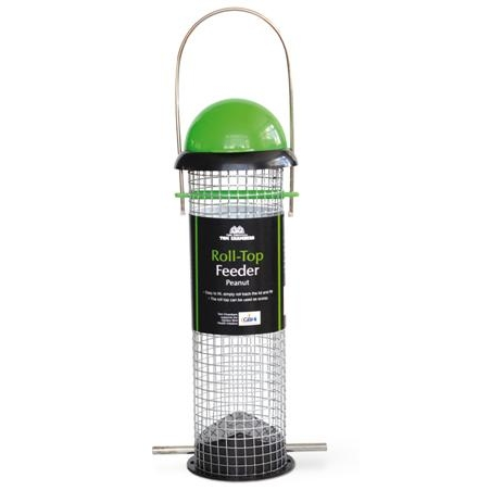 Roll Top Nut Feeder Green - Thirsk Garden Centre