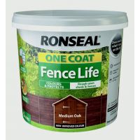 Ronseal Fencelife Medium Oak 4Lt + 25% Extra