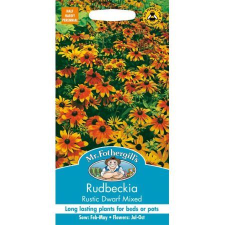 UK/FO-RUDBECKIA Rustic Dwarf Mixed - image 1