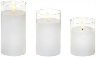 SET OF THREE FLICKER CANDLES BO - image 1