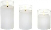 SET OF THREE FLICKER CANDLES BO - image 2