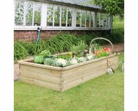 SLEEPER RAISED BED - WIDE  30cm high