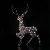 STAG LED WICKER 2m RATTAN DUO BULBS