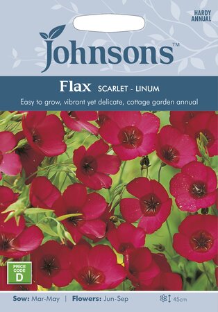 UK/JO-FLAX Scarlet - Linum