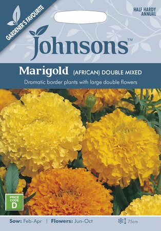 UK/JO-MARIGOLD (African) Double Mixed - image 1