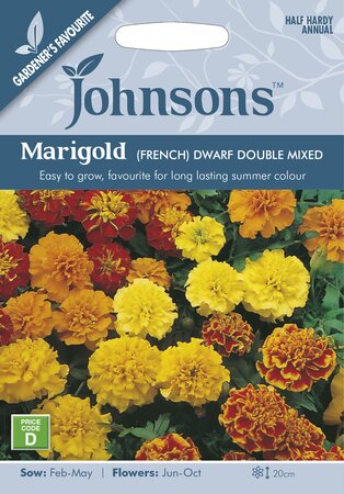 UK/JO-MARIGOLD (French) Dwarf Double Mixed - image 1