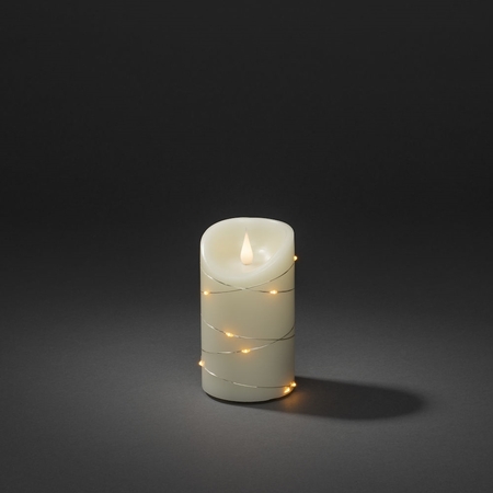 Wax Candle Amber LED - image 1