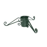 XMAS TREE STAND ORNATE GREEN 5IN